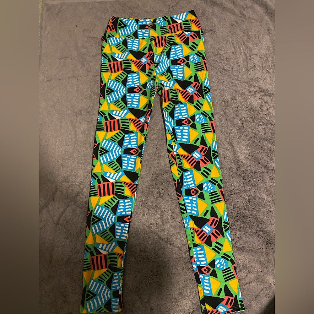 LuLaRoe (Onesize) Bright Patterned Leggings